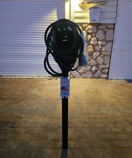 התקנת עמדת טעינה בבית פרטי